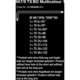 Wera 967/9 TX BO Multicolour 1, Skruetrækker 