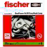 fischer EasyHook Løkke DuoPower 6x30, Dyvel Hvid