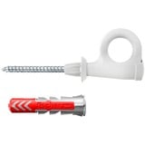 fischer EasyHook Løkke DuoPower 6x30, Dyvel Hvid
