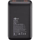 goobay 65869, Power Bank Sort