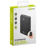 goobay 65869, Power Bank Sort