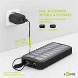 goobay Power Bank Sort