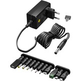 goobay Universal strømforsyning 3 - 12V, 27 Watt Sort