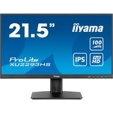 iiyama XU2293HS-B6, LED-skærm Sort (mat)