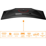 AOC CU34G4ZCA, Gaming Skærm Sort