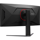 AOC CU34G4ZCA, Gaming Skærm Sort
