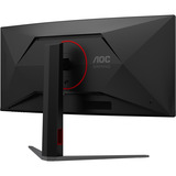 AOC CU34G4ZCA, Gaming Skærm Sort