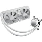 ASUS ROG STRIX LC II 240 ARGB White Edition Processor Alt-i-en væskekøler 12 cm Hvid 1 stk, Vandkøling Hvid, Alt-i-en væskekøler, 12 cm, 137,5 m³/t, Hvid