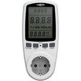 Ansmann Energiforbrugs-/ effektmåler APM2, Måleinstrument Hvid