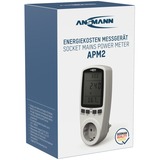 Ansmann Energiforbrugs-/ effektmåler APM2, Måleinstrument Hvid