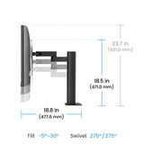 BenQ LED-skærm Sort