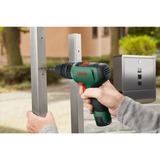 Bosch EasyImpact 1200 1500 rpm Nøglefri 1,1 kg Sort, Grøn, Slagboremaskine Grøn/Sort, Pistolgreb boremaskine, Nøglefri, 1 cm, 1500 rpm, 2 cm, 8 mm