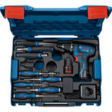 Bosch GSR 12V-15 Professional, 060186810R, Bore-/ skruemaskine Blå/Sort