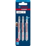 Bosch Laminate Clean Stiksavklinger Karbid 3 stk Stiksavklinger, Laminat, Karbid, 1,5 cm, 9,2 cm, 3 stk
