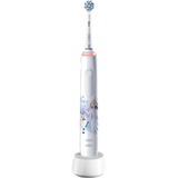 Braun PRO 14876673 elektrisk tandbørste Barn Roterende tandbørste Flerfarvet, Hvid, El-tandbørste Barn, Roterende tandbørste, Daglig pleje, Polering, Sensitiv, Flerfarvet, Hvid, 4 x 30 sek., Blød