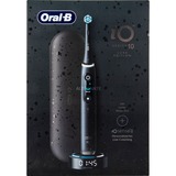 Braun iO iO10 Voksen Roterende tandbørste Sort, El-tandbørste Sort, Voksen, Roterende tandbørste, Daglig pleje, Gum pleje, Intens, Sensitiv, Super sensitive, Tongue care, Blegning, Sort, Cosmic Black, Sort