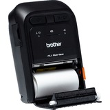 Brother RJ-2035B POS printer 203 x 203 dpi Kabel & trådløs Termisk Mobil printer, Kvitterings printer Sort, Termisk, Mobil printer, 203 x 203 dpi, 101,6 mm/sek., 3 cm, 58 mm