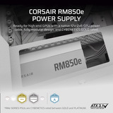 Corsair CP-9020293-EU/RF, PC strømforsyning Hvid