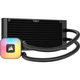 Corsair NAUTILUS II 240 RS ARGB Flydende CPU-køler, Vandkøling Sort