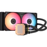 Corsair NAUTILUS II 240 RS ARGB Flydende CPU-køler, Vandkøling Sort
