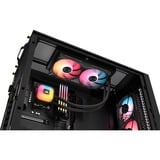 Corsair NAUTILUS II 240 RS ARGB Flydende CPU-køler, Vandkøling Sort