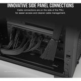 Corsair RM1000x SHIFT Plus Gold Renoveret, PC strømforsyning Sort