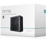 DeepCool PF750 750W, PC strømforsyning Sort