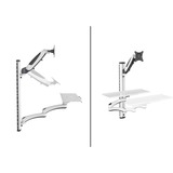 Digitus DA-90451, Montering/montering Hvid/Sort