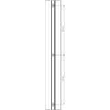 Digitus DA-90451, Montering/montering Hvid/Sort