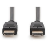Digitus HDMI Premium High Speed tilslutningskabel, med Ethernet, UHD 4K Sort
