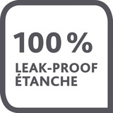 Emsa CLIP & CLOSE N10114 Rund Container 2,6 L Blå, Transparent 1 stk, Boks gennemsigtig/Blå, Container, Rund, 2,6 L, Blå, Transparent, Polypropylen (PP), Termoplastisk elastomer (TPE), Tyskland
