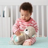 Fisher-Price Soothe 'n Snuggle-odder, Plysdyr lys brun, Legetøjsodder, 0 År, Interaktiv, Klingende, AA, Batterier inkluderet