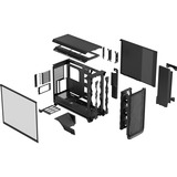 Fractal Design Meshify 3 XL TG Light Tint, Store towerkabinet Sort