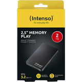Intenso Memory Play 2 TB, Harddisk Sort