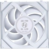 Lian Li UNI FAN SL120 LCD Wireless, Sag fan Hvid