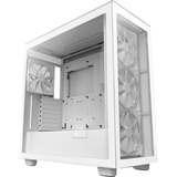 NZXT H7 Elite Midi Tower Hvid, Towerkabinet Hvid, Midi Tower, PC, Hvid, ATX, EATX, micro ATX, Mini-ITX, Stål, Hærdet glas, 18,5 cm
