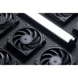 Noctua NF-A12x25 PWM chromax.black.swap 120x120x25, Sag fan Sort