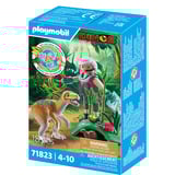 PLAYMOBIL Dinos Velociraptor, Bygge legetøj 