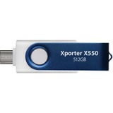 Patriot USB-stik Blå/Hvid