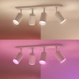 Philips Hue White & Color Ambiance Fugato 2 spot, LED lys Hvid