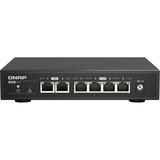 QNAP QSW-2104-2T netværksswitch Ikke administreret 2.5G Ethernet (100/1000/2500) Sort Ikke administreret, 2.5G Ethernet (100/1000/2500)
