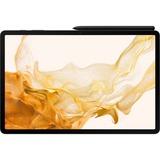 SAMSUNG Galaxy Tab S8+ 5G SM-X806B LTE 128 GB 31,5 cm (12.4") Qualcomm Snapdragon 8 GB Wi-Fi 6 (802.11ax) Android 12 Grafit, Tablet PC mørk grå, 31,5 cm (12.4"), 2800 x 1752 pixel, 128 GB, 8 GB, Android 12, Grafit