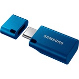 SAMSUNG MUF-256DA USB-nøgle 256 GB USB Type-C 3.2 Gen 1 (3.1 Gen 1) Blå, USB-stik Blå, 256 GB, USB Type-C, 3.2 Gen 1 (3.1 Gen 1), 400 MB/s, Hætte, Blå