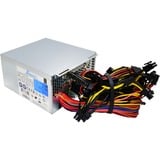 Seasonic SSP-750RS enhed til strømforsyning 750 W 20-pin ATX ATX Sølv, PC strømforsyning grå, 750 W, 100 - 240 V, 744 W, 50/60 Hz, 200 W, 744 W, Bulk