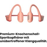 Shokz OpenRun Pro, Hovedtelefoner Rosa