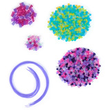 Spin Master CLM ACK Stackd Heishi Expansion Pack GML, Klippe og klistre Cool Maker CLM ACK Stackd Heishi Expansion Pack GML, Smykkefremstillingssæt til armbånd til børn, 7 År, Flerfarvet