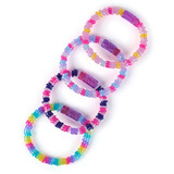 Spin Master CLM ACK Stackd Heishi Expansion Pack GML, Klippe og klistre Cool Maker CLM ACK Stackd Heishi Expansion Pack GML, Smykkefremstillingssæt til armbånd til børn, 7 År, Flerfarvet