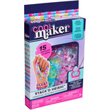 Spin Master CLM ACK Stackd Heishi Expansion Pack GML, Klippe og klistre Cool Maker CLM ACK Stackd Heishi Expansion Pack GML, Smykkefremstillingssæt til armbånd til børn, 7 År, Flerfarvet