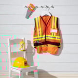 Spin Master MPP RLP CnstrctnWorkerRlplyCstmSt GML Smart kostume Barn Unisex Uniform 680 g, Rollespil Smart kostume, Barn, Unisex, Uniform, Orange, Gul, 3 År