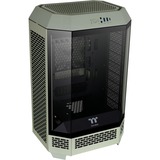 Thermaltake CA-1Y4-00SEWN-00, Towerkabinet lysegrøn